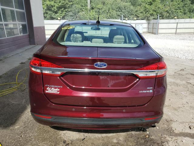 VIN 3FA6P0LUXJR114471 2018 Ford Fusion, Se Hybrid no.6