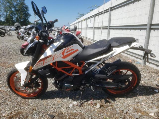 KTM 390 DUKE 2017 white  gas MD2JPJ408HC241924 photo #4