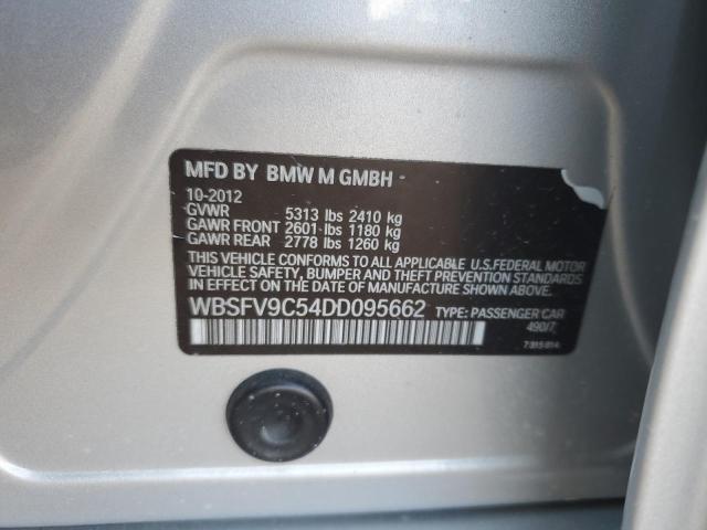 VIN WBSFV9C54DD095662 2013 BMW M5 no.12