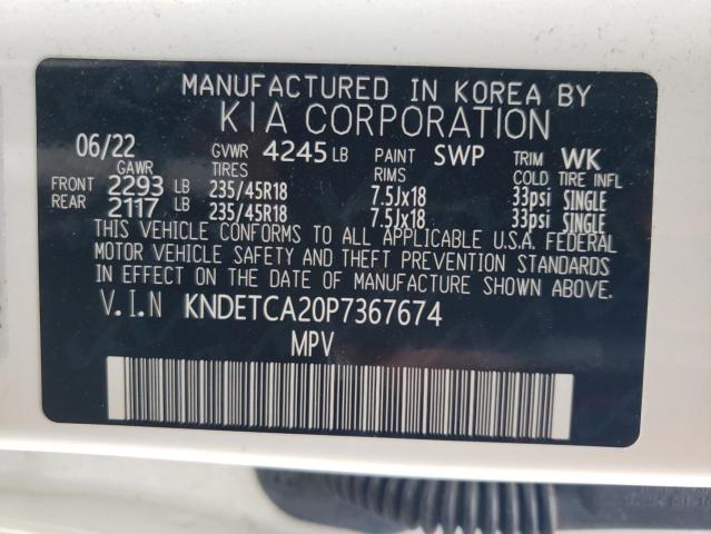 2023 KIA SELTOS SX - KNDETCA20P7367674