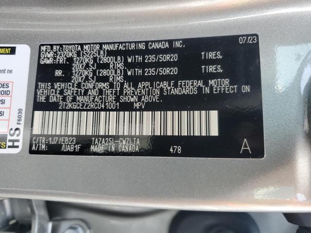 2024 LEXUS NX 350 LUX 2T2KGCEZ2RC041001