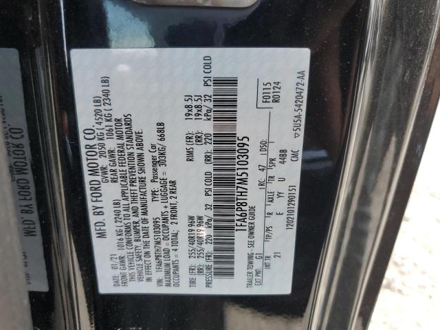 2021 FORD MUSTANG - 1FA6P8TH7M5103095