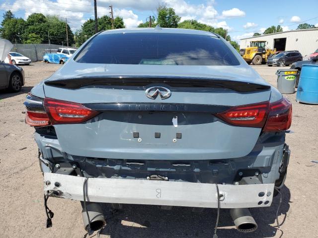 2021 Infiniti Q50 Red Sport 400 VIN: JN1FV7DRXMM880798 Lot: 61096034