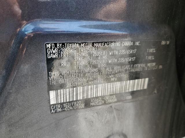 2018 TOYOTA RAV4 LE - 2T3ZFREV6JW498412