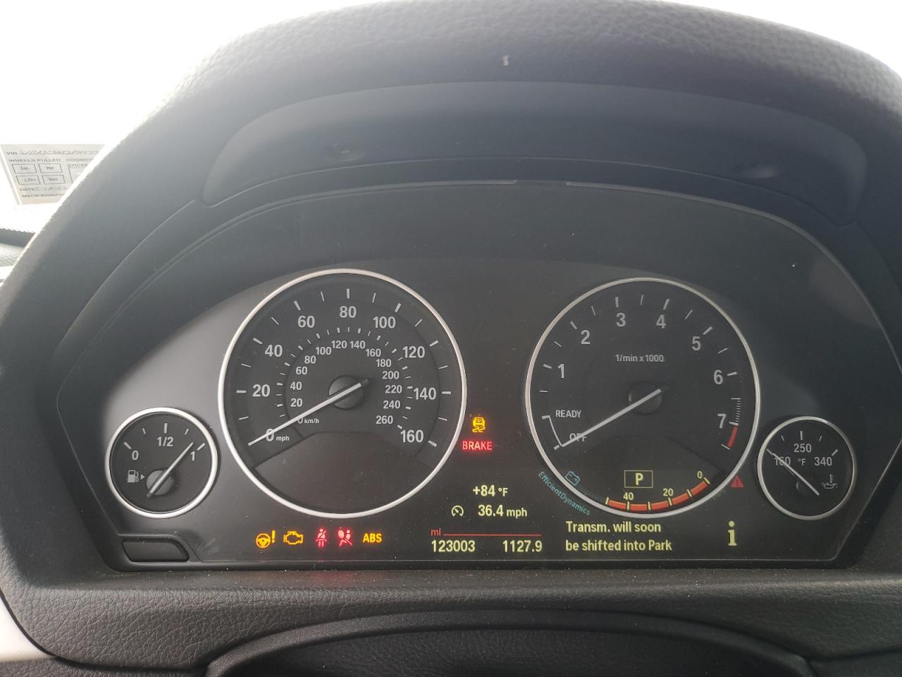 WBA3C3G52FNS73926 2015 BMW 320 I xDrive