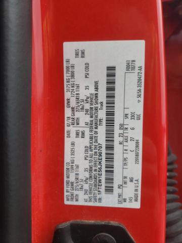 2018 FORD F150 SUPER - 1FTEW1E56JKE90707