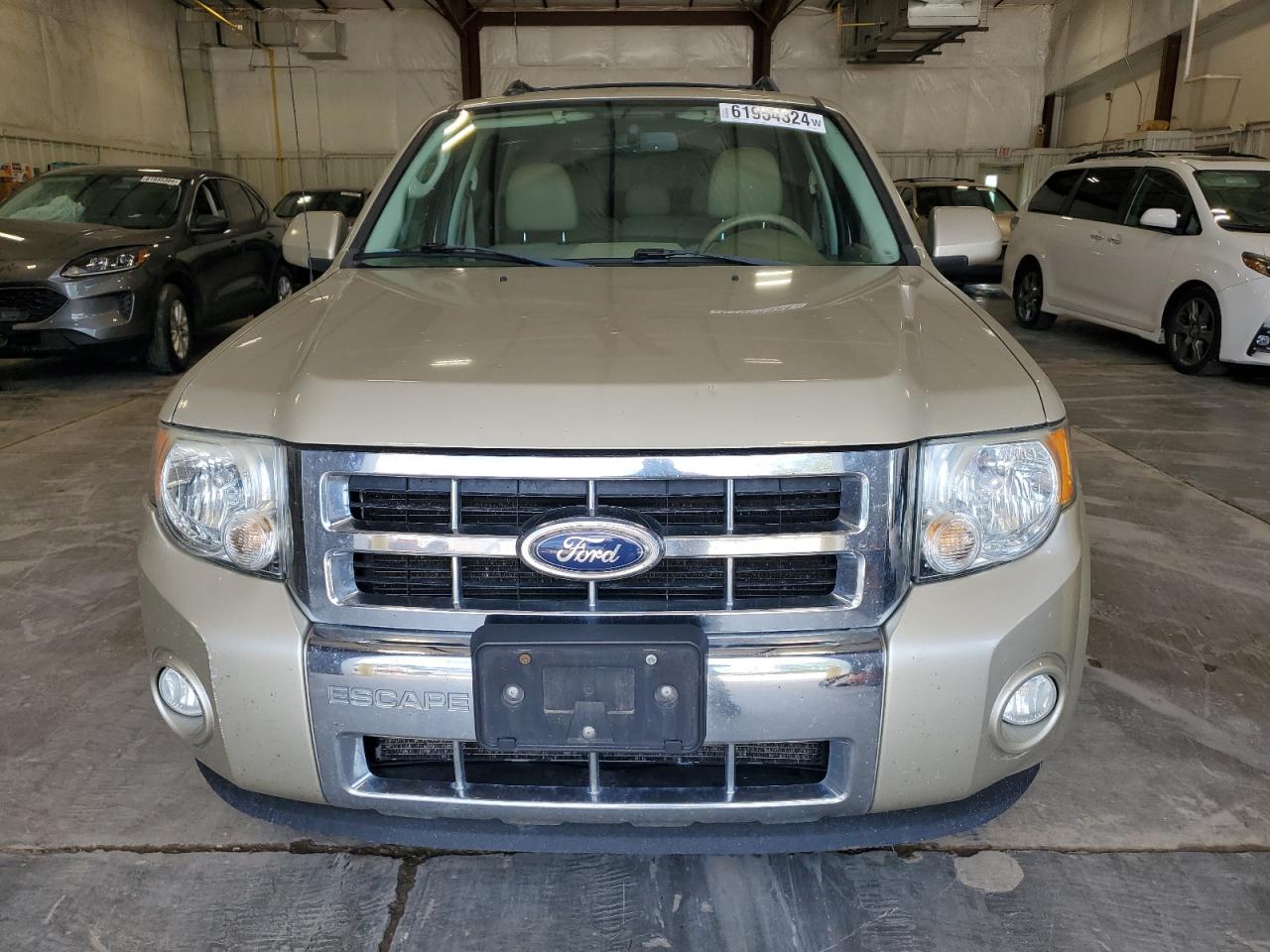 2012 Ford Escape Limited vin: 1FMCU9EG6CKA64592