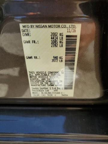 2017 NISSAN ALTIMA 3.5 - 1N4BL3AP0HC154365