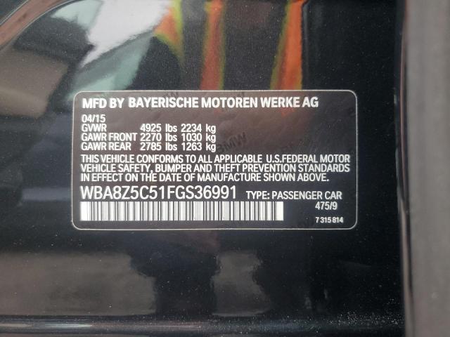 2015 BMW 328 XIGT S - WBA8Z5C51FGS36991
