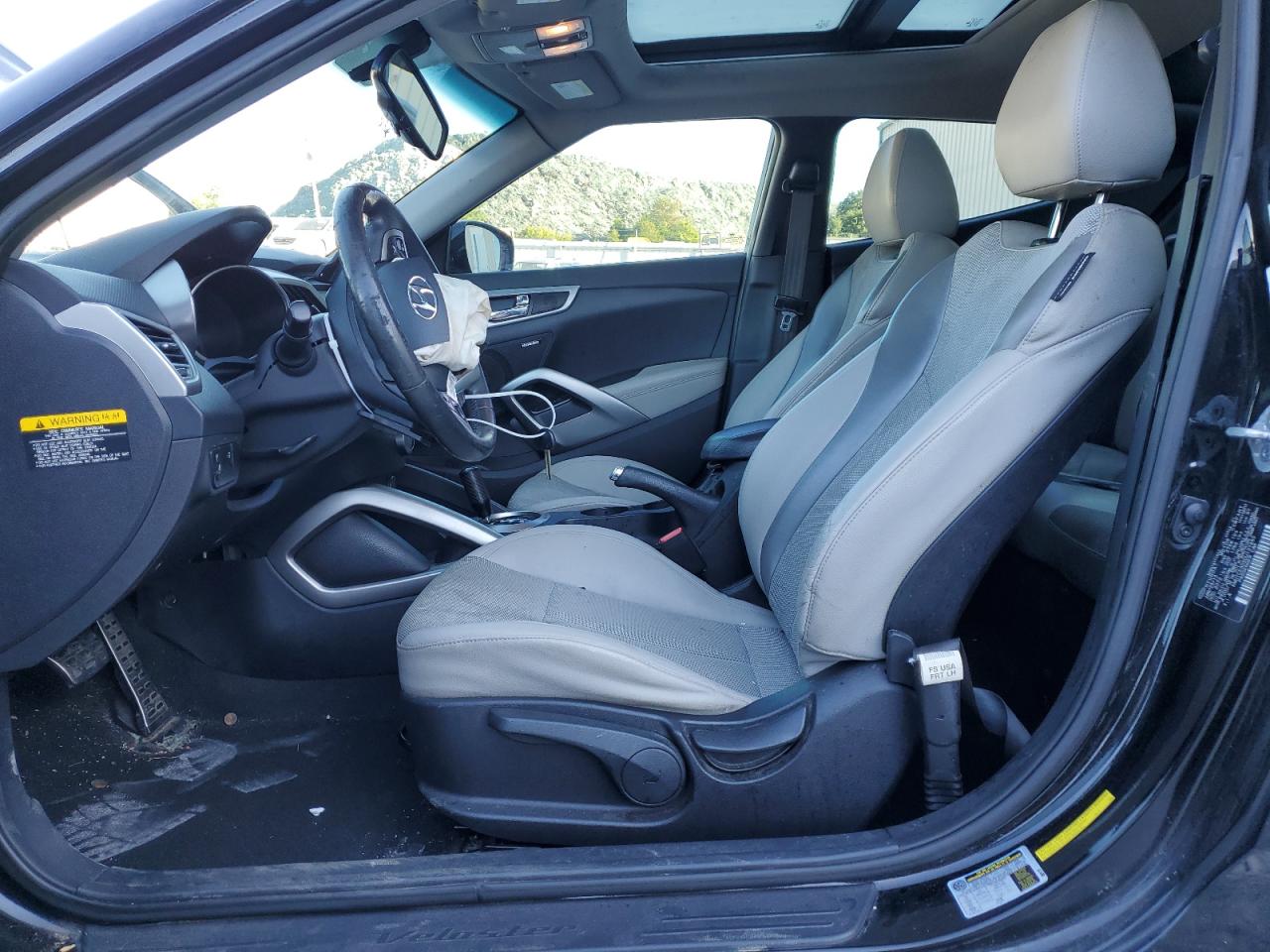 KMHTC6AD6DU137480 2013 Hyundai Veloster