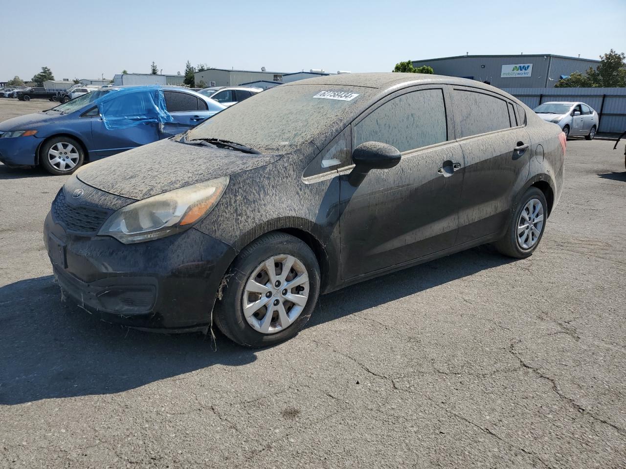 2013 Kia Rio Lx vin: KNADM4A3XD6238993