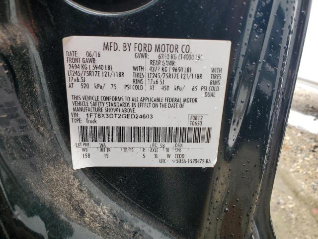 2016 FORD F350 SUPER 1FT8X3DT2GED24603  63834944