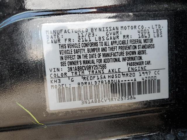 2024 NISSAN SENTRA SV - 3N1AB8CV9RY257586