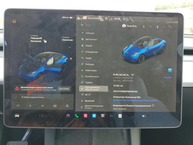 2021 TESLA MODEL Y - 5YJYGDEE7MF302791