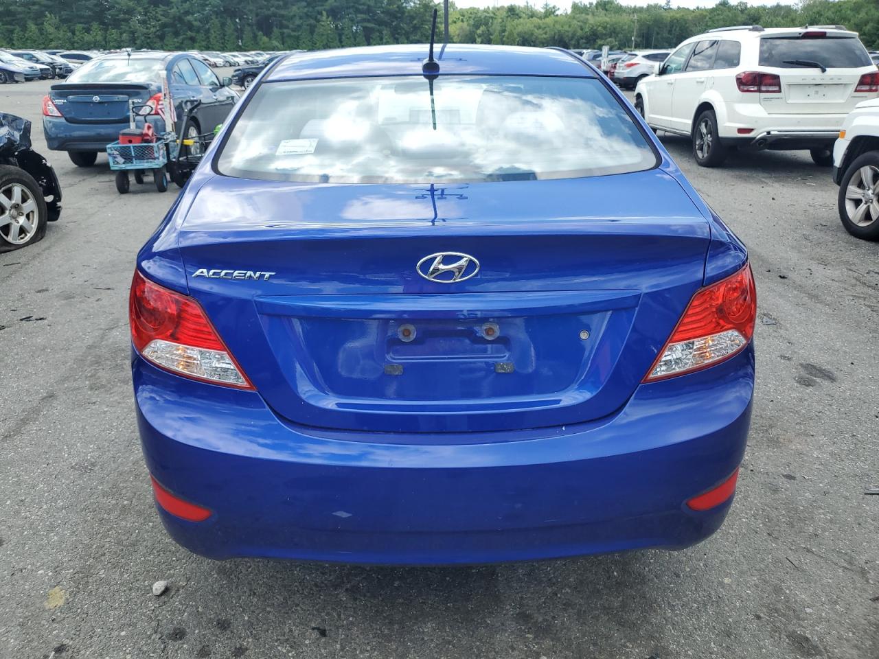 2012 Hyundai Accent Gls vin: KMHCT4AE6CU060752