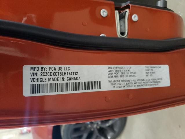 2020 DODGE CHARGER R/ - 2C3CDXCT6LH174112