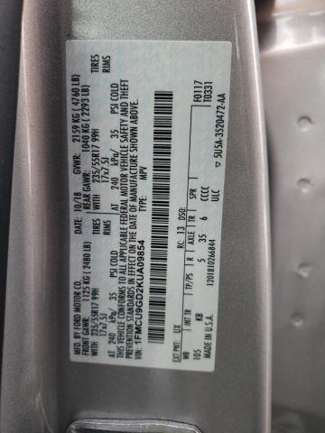 2019 FORD ESCAPE SE - 1FMCU9GD2KUA09854