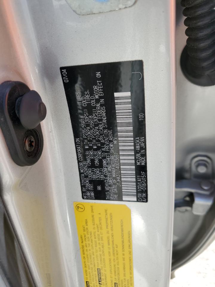 JTJHA31U140073657 2004 Lexus Rx 330