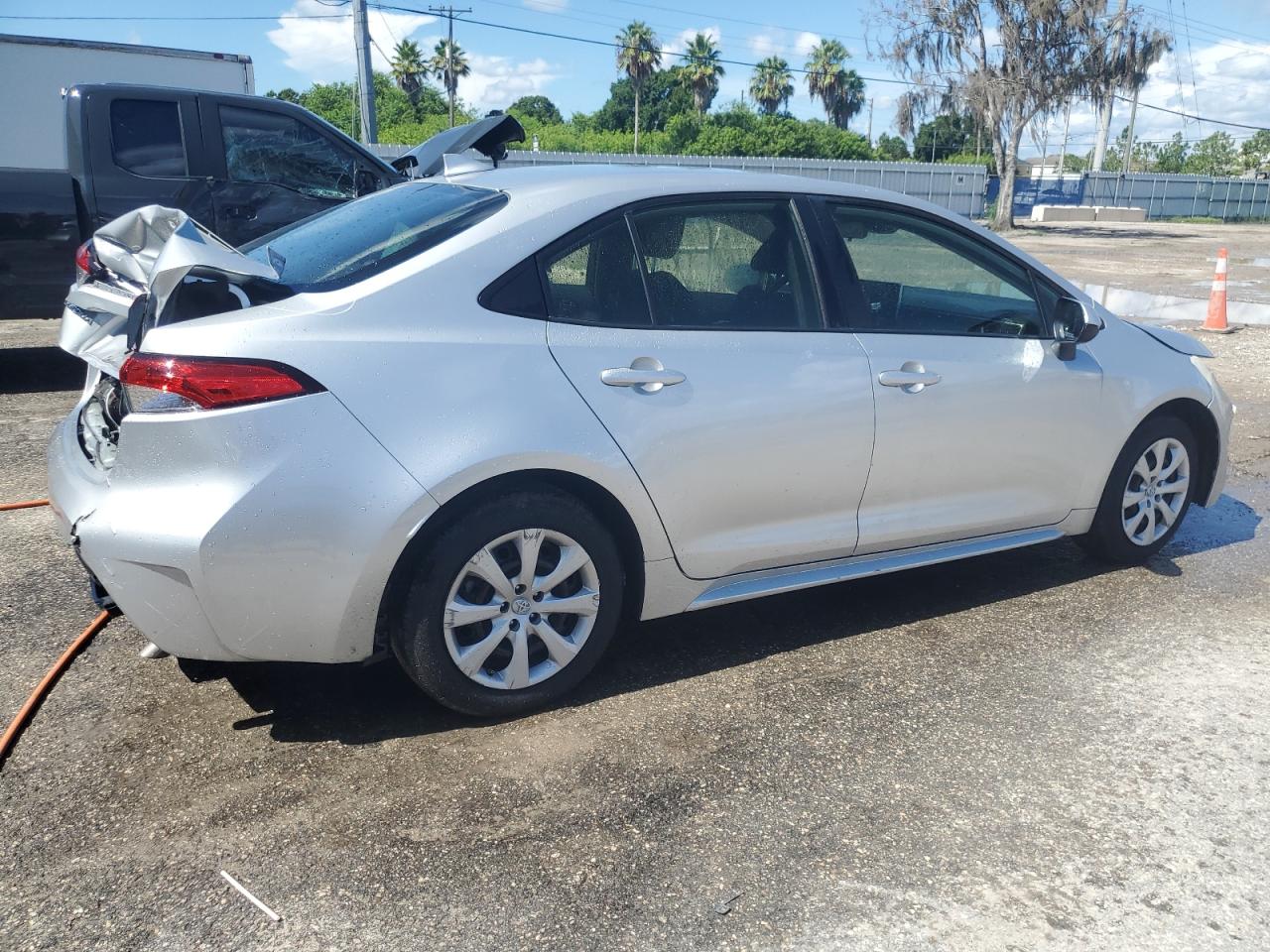 Lot #2989157675 2021 TOYOTA COROLLA LE