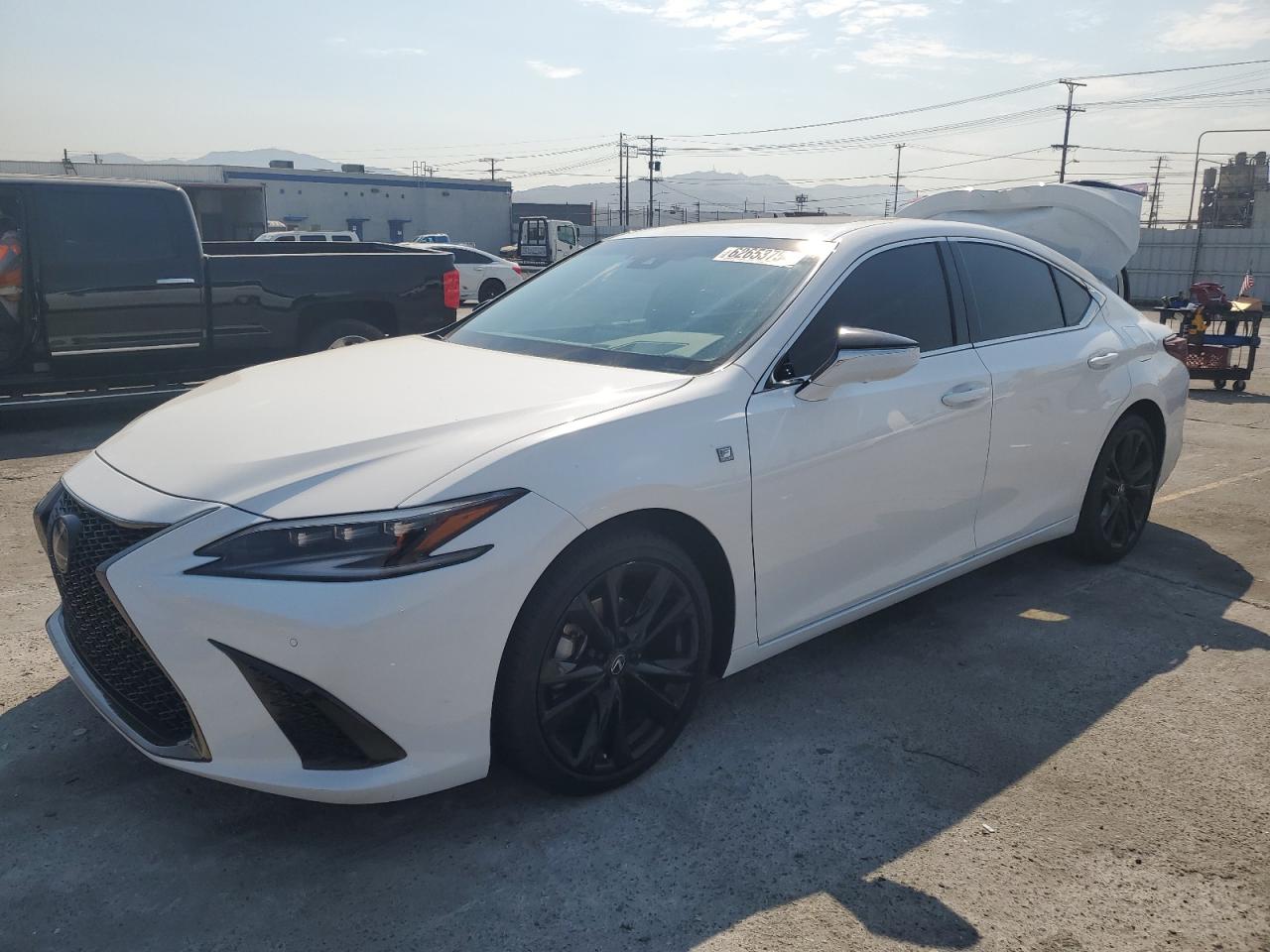 LEXUS ES 350 F S 2023 white  gas 58AJZ1B11PU158229 photo #1