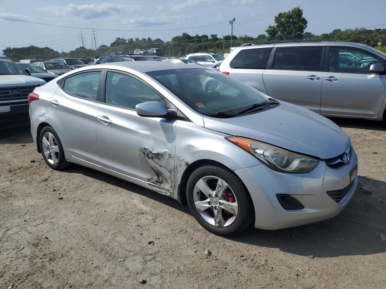 5NPDH4AE1DH242977 2013 Hyundai Elantra Gls