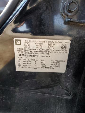 2017 GMC TERRAIN SL - 2GKFLUE33H6198110