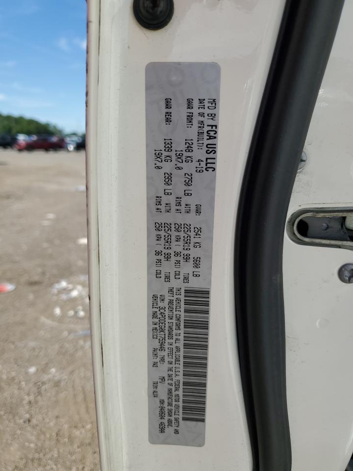 3C4PDDEG0KT759446 2019 Dodge Journey Gt