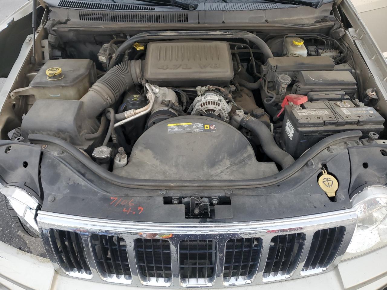 1J8HS58P97C506908 2007 Jeep Grand Cherokee Limited