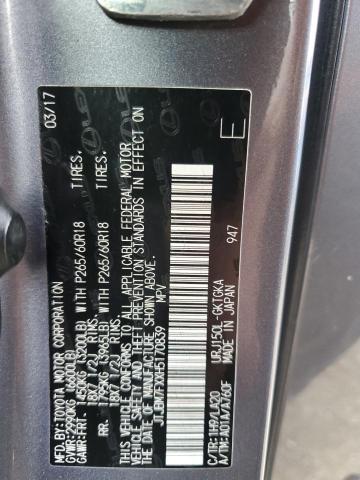 2017 LEXUS GX 460 - JTJBM7FXXH5170839