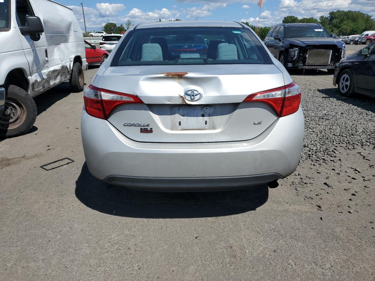 2015 Toyota Corolla L vin: 2T1BURHEXFC370629