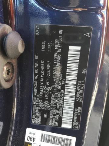 2021 Toyota Sienna Xle VIN: 5TDYRKEC5MS029469 Lot: 61923544