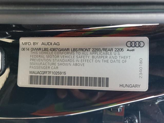 2015 Audi A3 Premium VIN: WAUACGFF7F1025915 Lot: 63126684