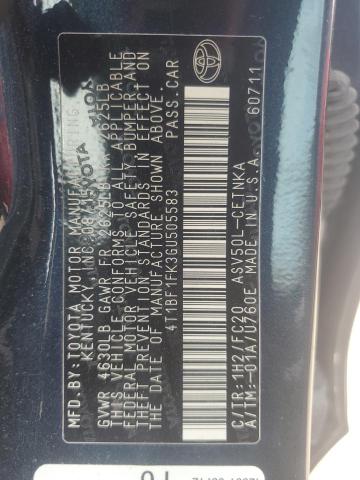 2016 TOYOTA CAMRY LE - 4T1BF1FK3GU505583