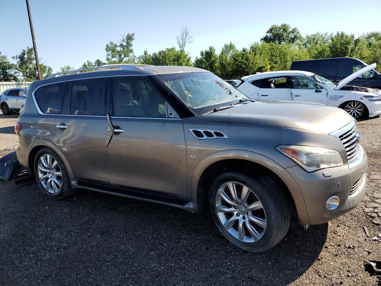 2014 Infiniti Qx80 vin: JN8AZ2NC3E9351923