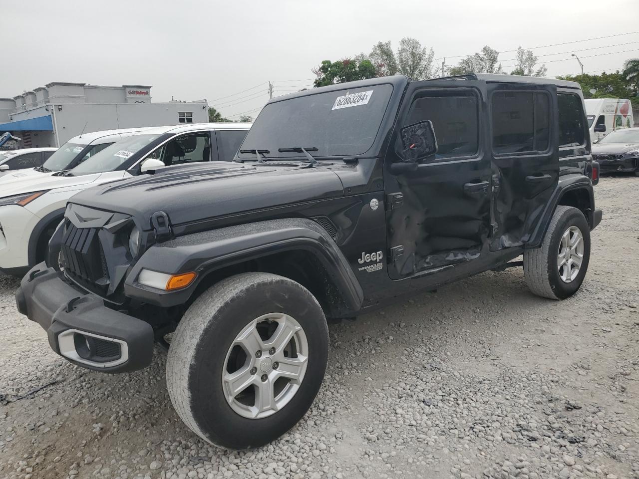 2019 Jeep Wrangler Unlimited Sport vin: 1C4HJXDGXKW537734