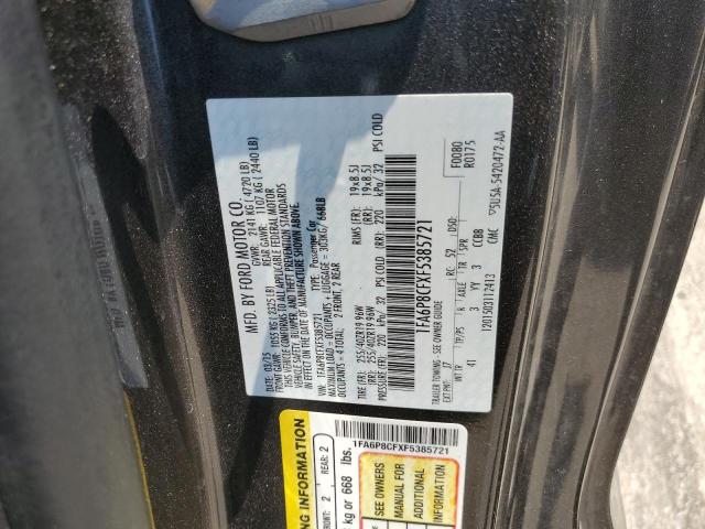 2015 FORD MUSTANG GT - 1FA6P8CFXF5385721