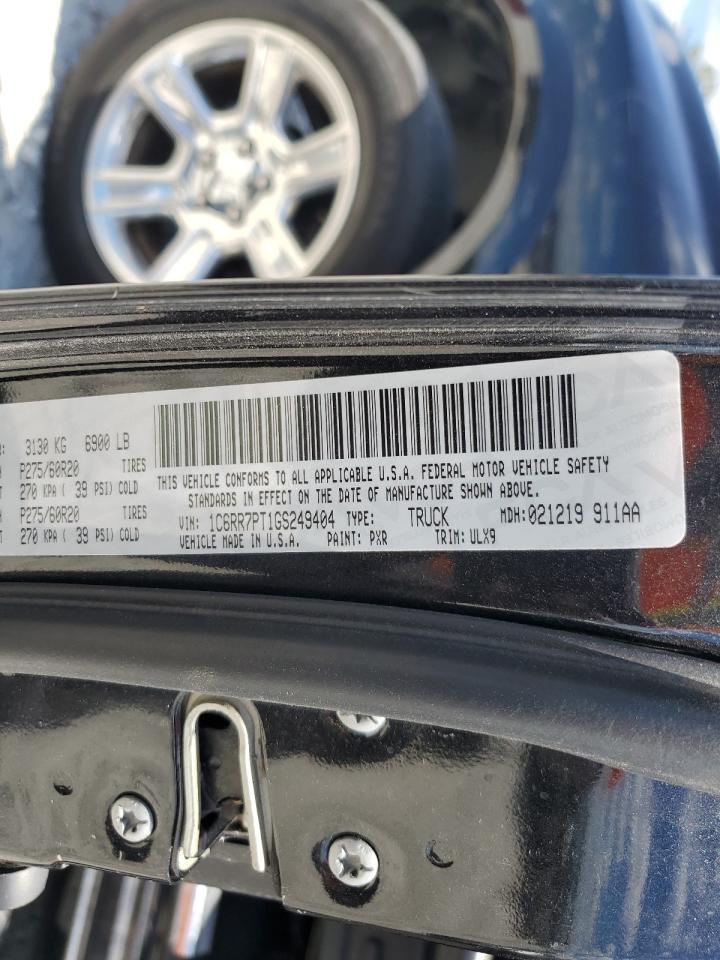 1C6RR7PT1GS249404 2016 Ram 1500 Longhorn