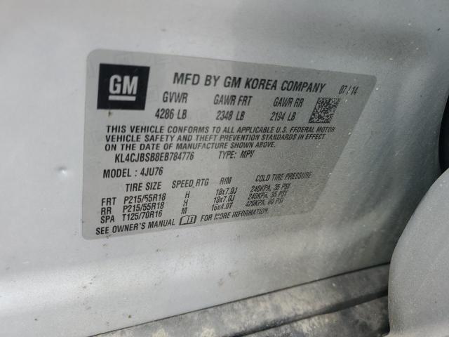 2014 BUICK ENCORE CON - KL4CJBSB8EB784776