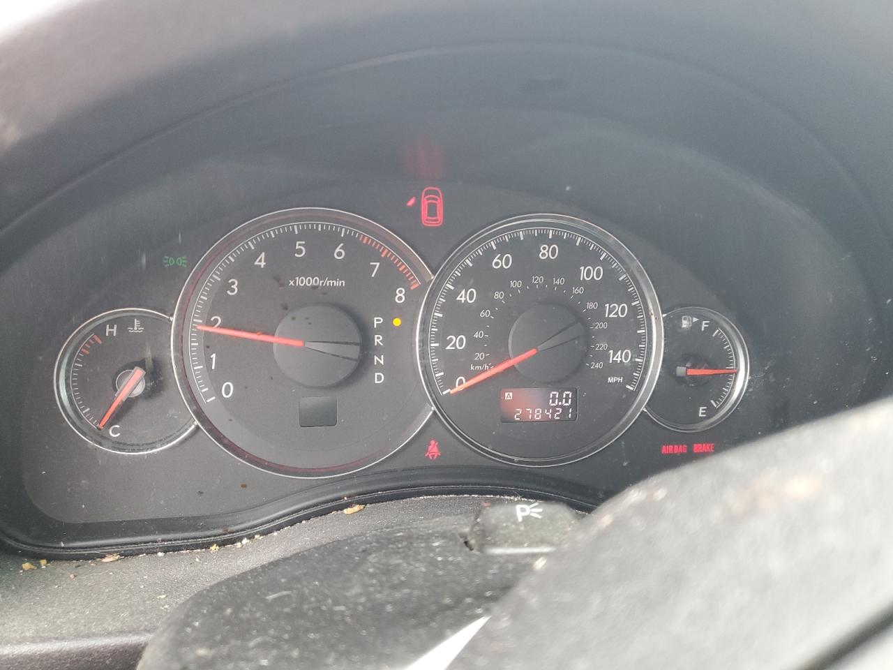 4S3BL616187219350 2008 Subaru Legacy 2.5I