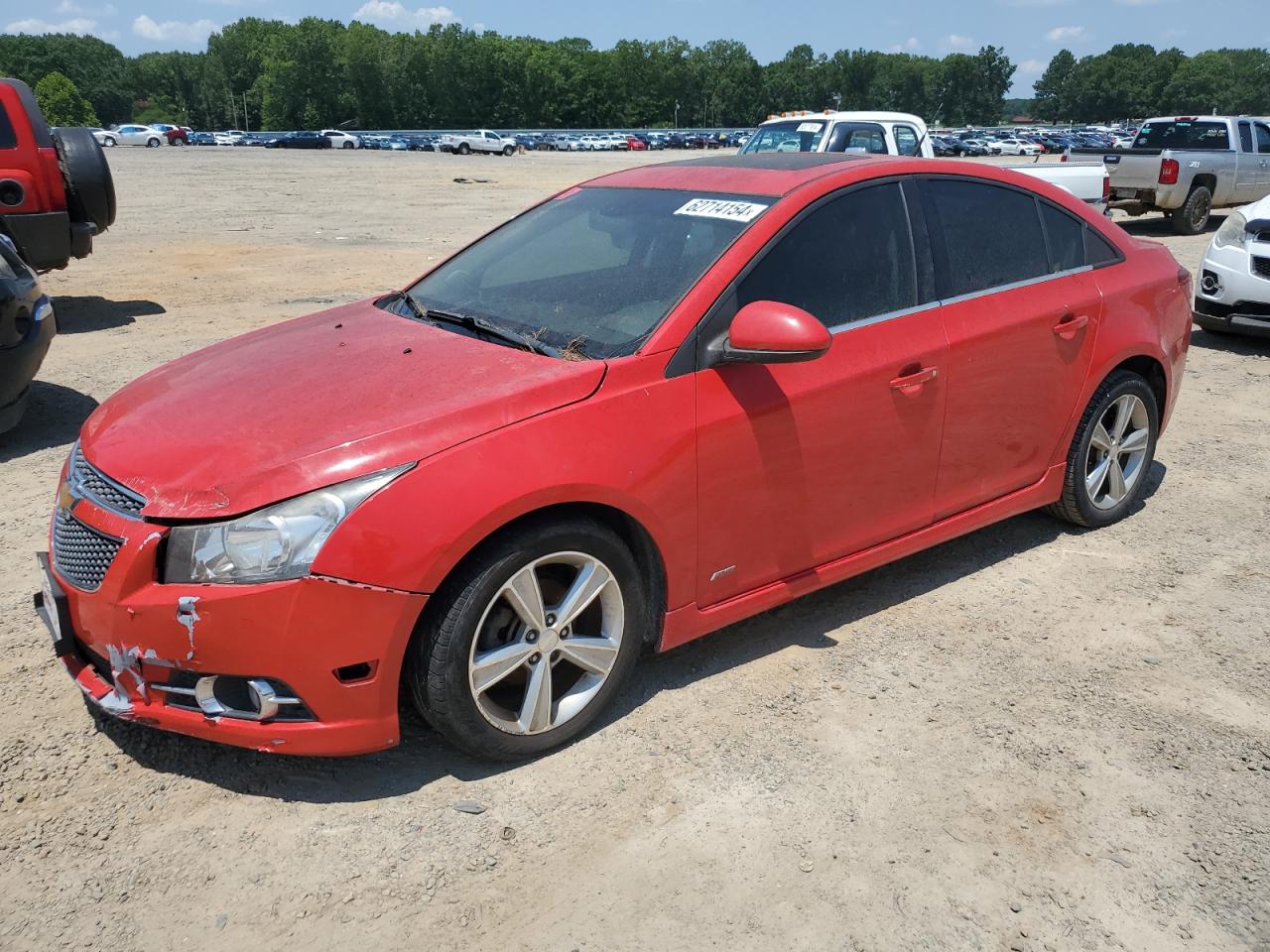 1G1PE5SB9E7449129 2014 Chevrolet Cruze Lt