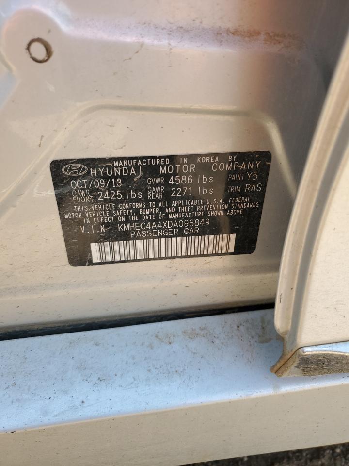 KMHEC4A4XDA096849 2013 Hyundai Sonata Hybrid