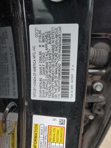 2021 HONDA ACCORD SPO - 1HGCV1F3XMA049343