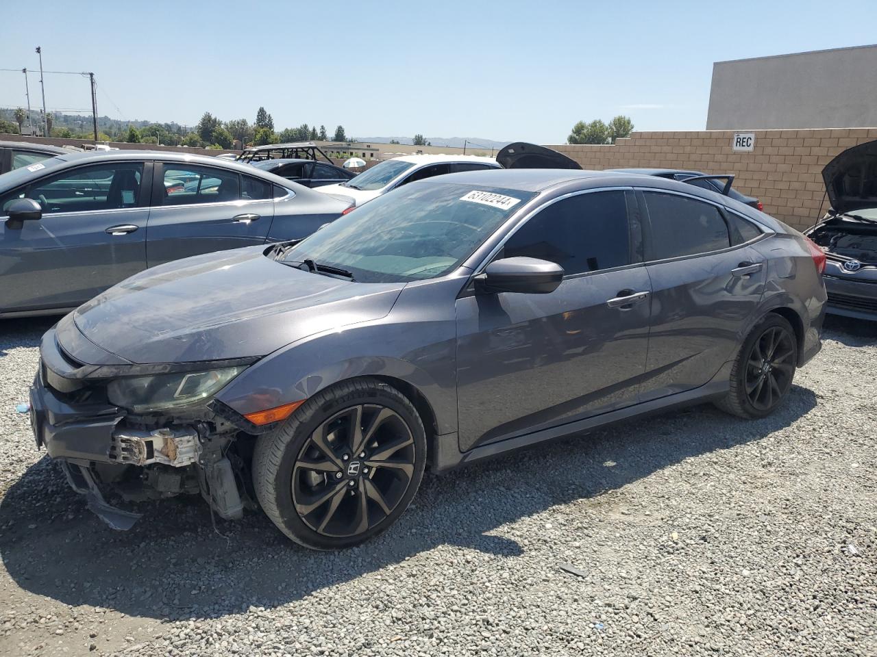 2HGFC2F8XKH502329 2019 Honda Civic Sport