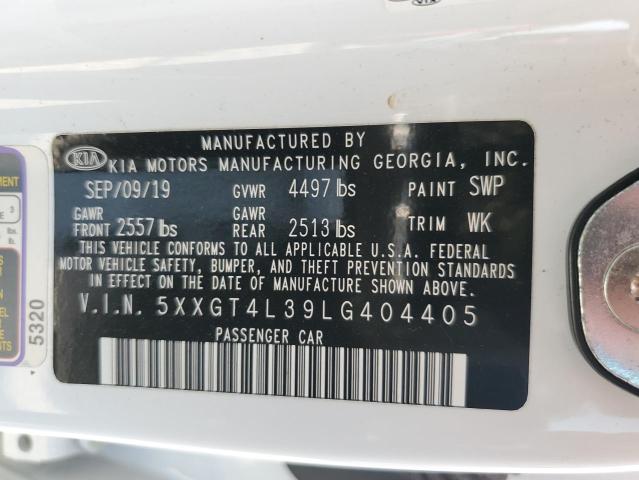 5XXGT4L39LG404405 Kia Optima LX 12