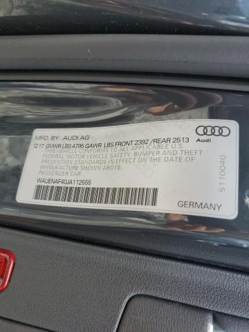 VIN WAUENAF40JA112555 2018 Audi A4, Premium Plus no.12