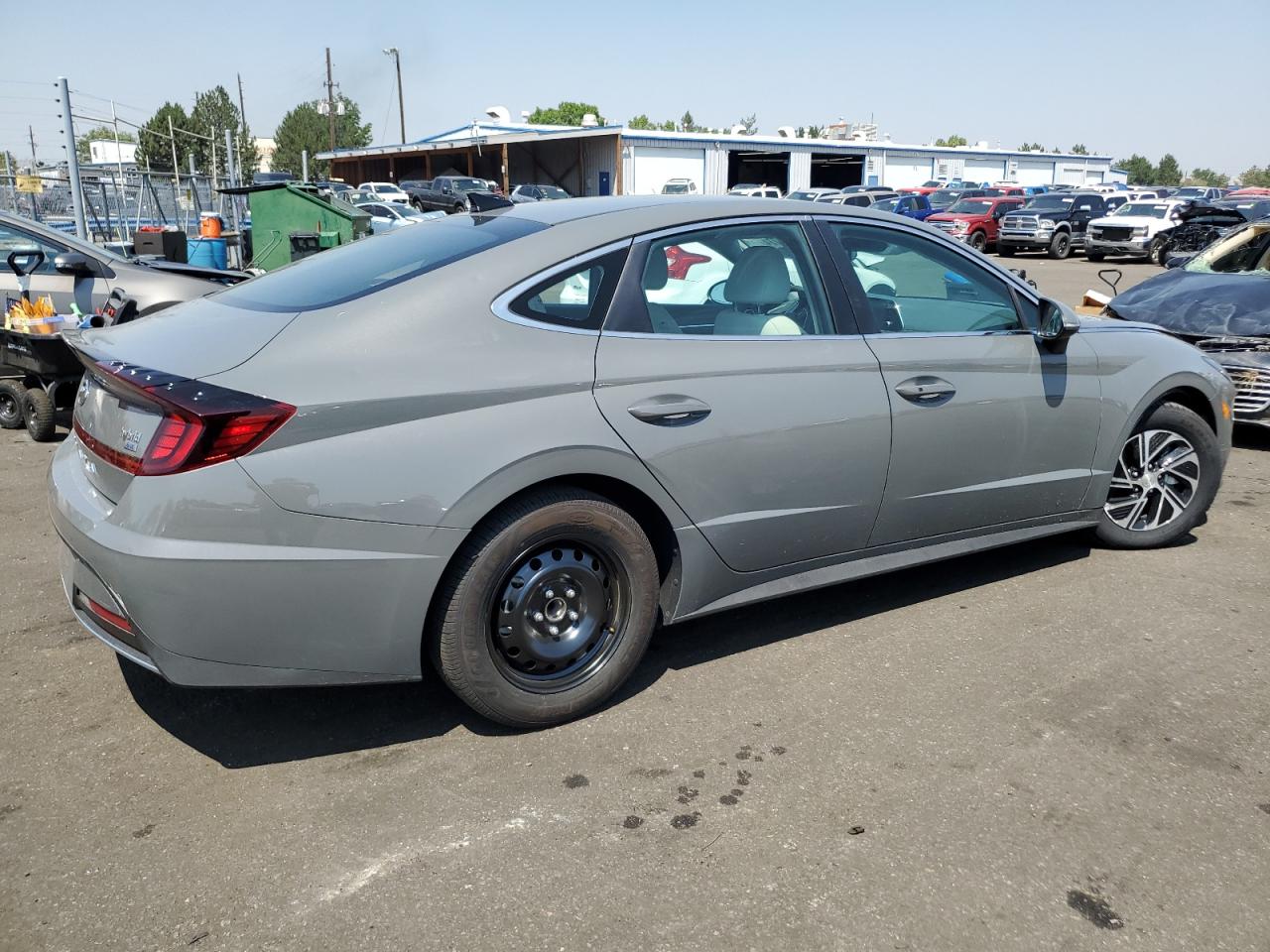 Lot #2855704195 2022 HYUNDAI SONATA HYB