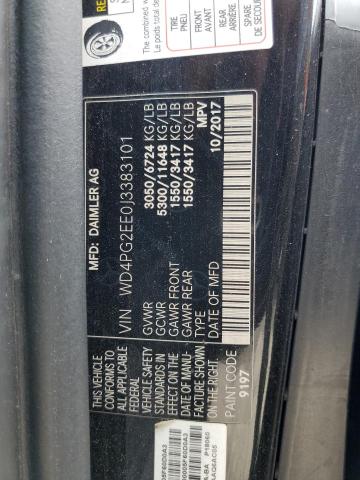 VIN WD4PG2EE0J3383101 2018 MERCEDES-BENZ METRIS no.13