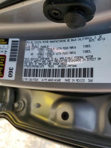 2016 TOYOTA TACOMA DOU - 3TMAZ5CN5GM021075