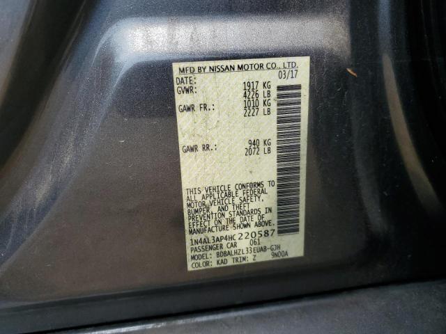 1N4AL3AP4HC220587 2017 NISSAN ALTIMA - Image 12