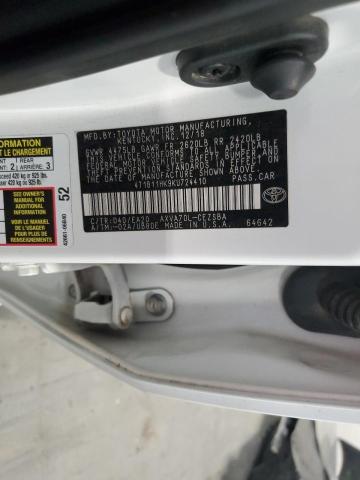 2019 TOYOTA CAMRY L/LE 4T1B11HK9KU724410